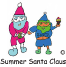 Summer Santa Claus
